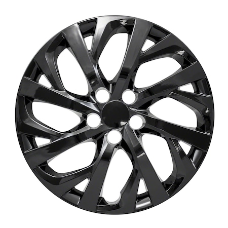 Coast2Coast 16", 16 Spoke, Gloss Black, Plastic, Set Of 4 IWC52816BLK
